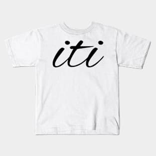 iti logo Kids T-Shirt